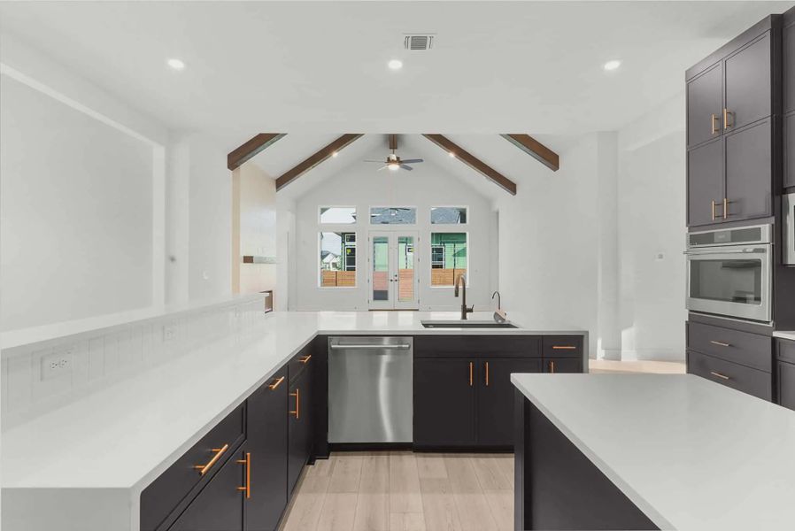 Furnished interior view inside a new home in Broken Oak, Georgetown (Image 8).