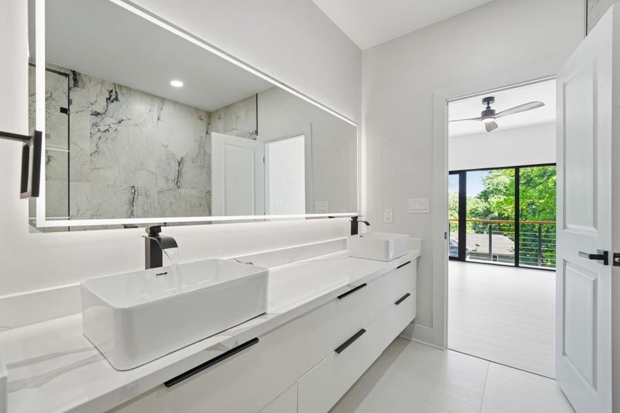 Furnished interior view inside a new home in , Decatur (Image 14).