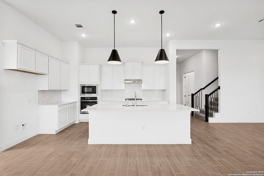 Furnished interior view inside a new home in Everly Estates, San Antonio (Image 11).