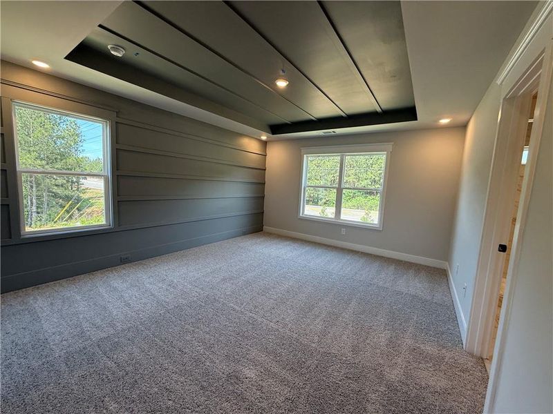 Spacious, unfurnished interior of a new home in The Towns at Auburn Station East, Auburn (Image 21). Spacious, unfurnished interior of a new home in The Towns at Auburn Station East, Auburn (Image 21).
