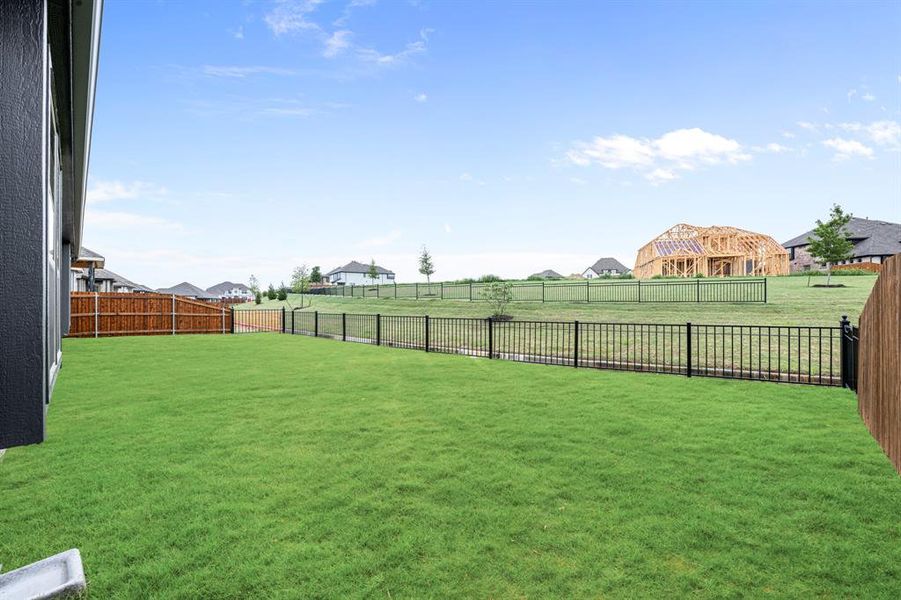 Front exterior of a new home in Devonshire Classic 60-65, Forney, TX, highlighting curb appeal (Image 27). Front exterior of a new home in Devonshire Classic 60-65, Forney, TX, highlighting curb appeal (Image 27).