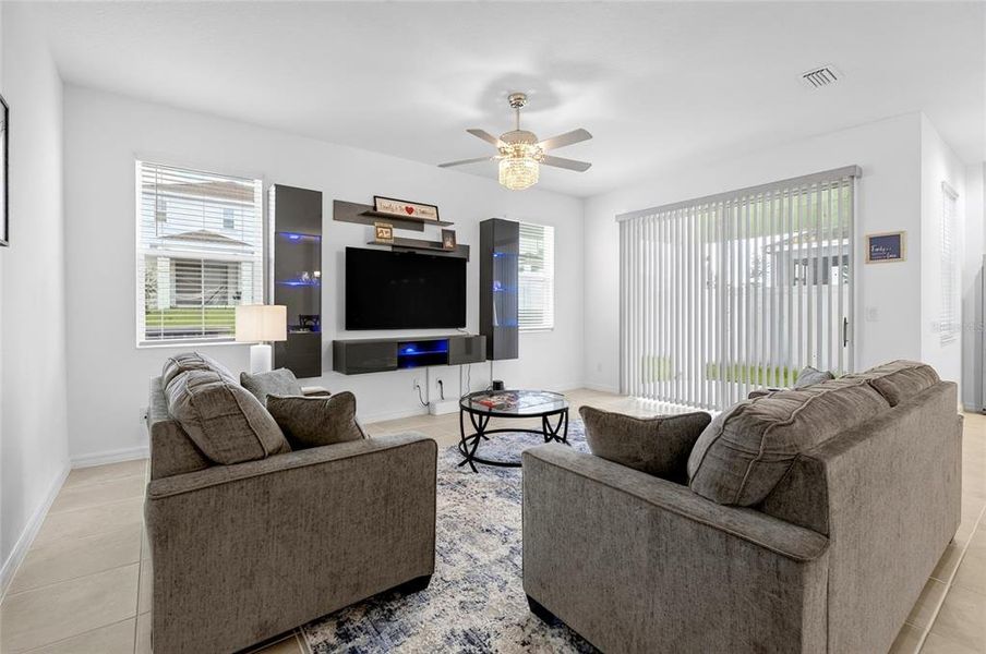Furnished interior view inside a new home in , Howey-in-the-Hills (Image 11).