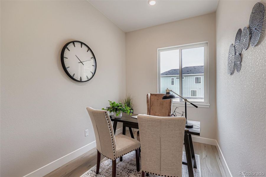 Furnished interior view inside a new home in Hillside at Castle Rock, Castle Rock (Image 8).
