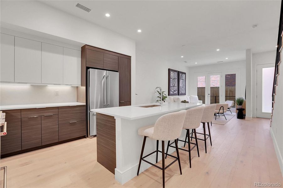 Furnished interior view inside a new home in , Denver (Image 6). Furnished interior view inside a new home in , Denver (Image 6).