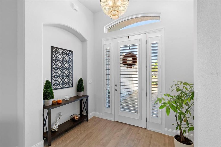 Furnished interior view inside a new home in The Reserve at Victoria, Deland (Image 6). Furnished interior view inside a new home in The Reserve at Victoria, Deland (Image 6).