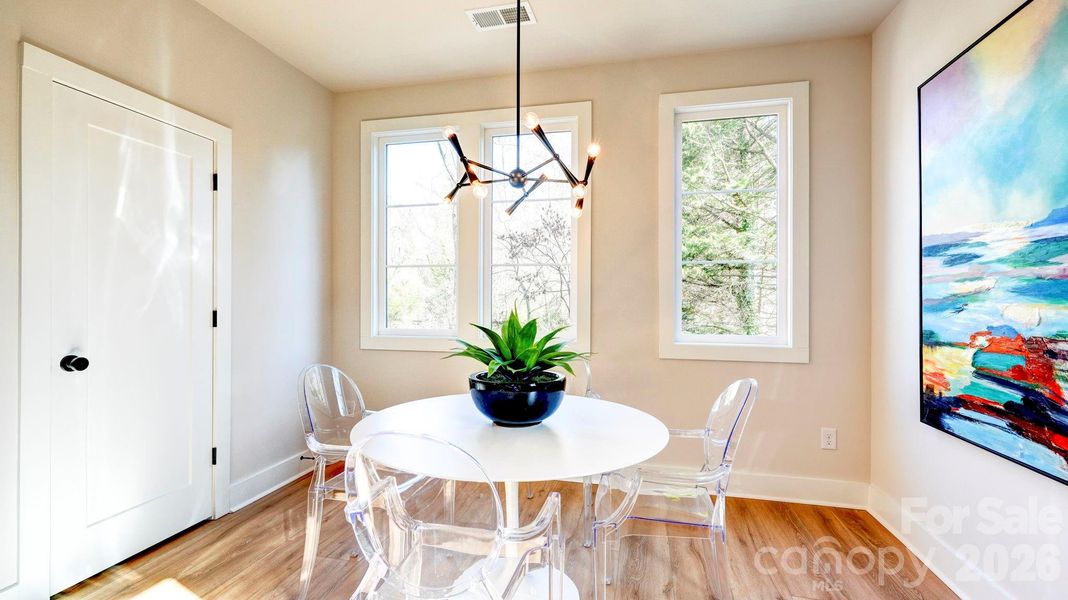 Dining from staged model.