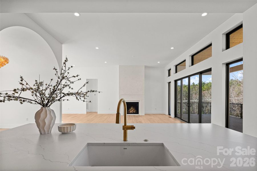 Furnished interior view inside a new home in , Fletcher (Image 5).