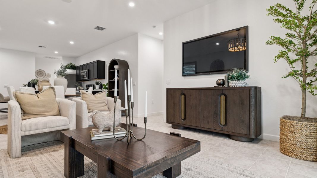 Furnished interior view inside a new home in Radiance at Superstition Vistas, Apache Junction (Image 11).