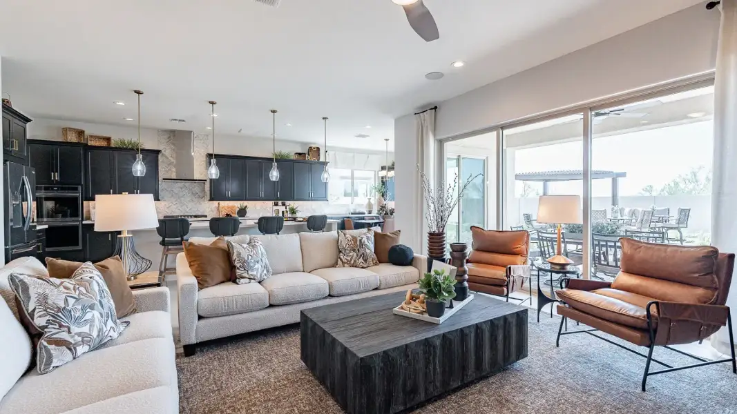 Furnished interior view inside a new home in Windrose, Waddell (Image 13).