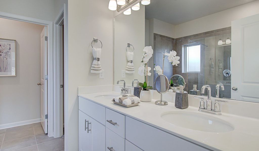 Northbrook floorplan modeled at Vistas at Towne Mill in Canton, GA. Northbrook floorplan modeled at Vistas at Towne Mill in Canton, GA.