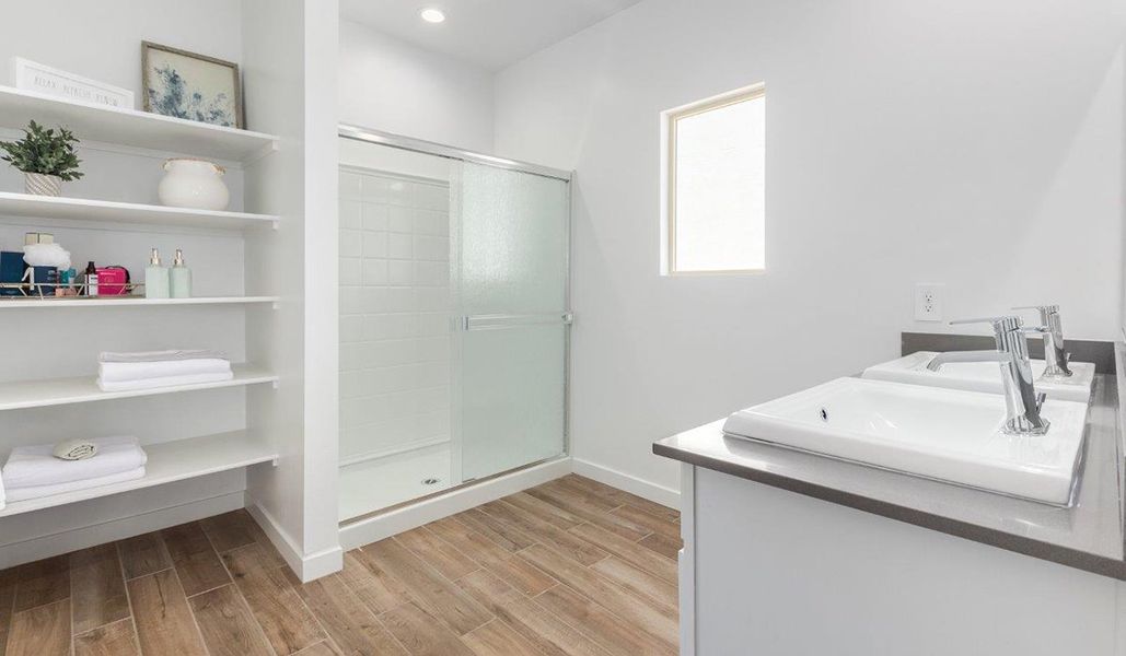 Furnished interior view inside a new home in Hanson Ridge, Vail (Image 21).
