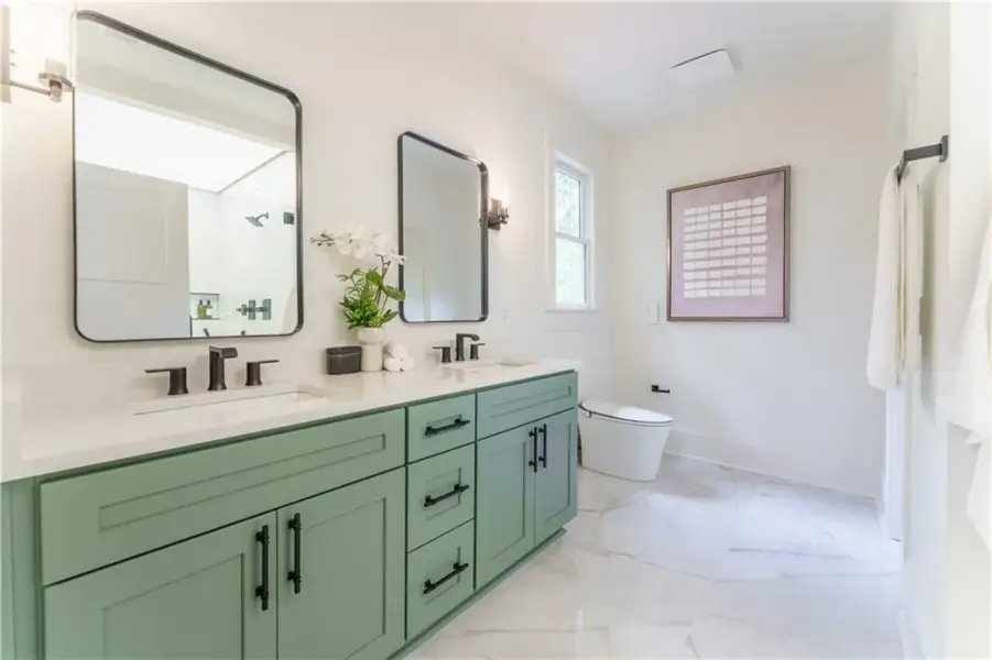 Furnished interior view inside a new home in , Sandy Springs (Image 31).