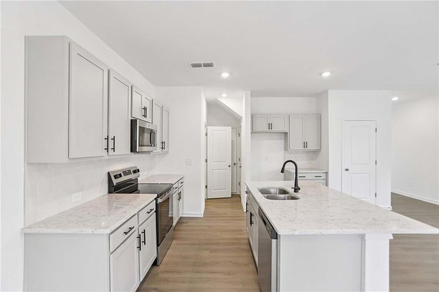 Furnished interior view inside a new home in Leydenview, Mableton (Image 5).
