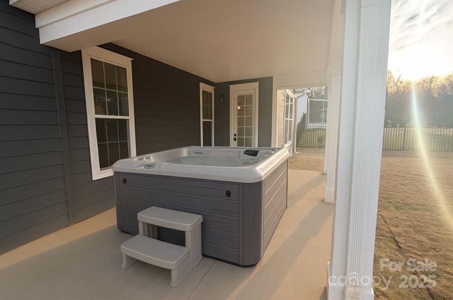 Example of a Hot tub
