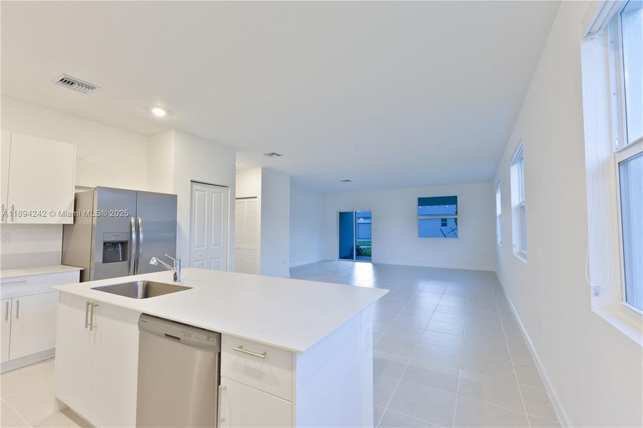 Furnished interior view inside a new home in , Miami (Image 5). Furnished interior view inside a new home in , Miami (Image 5).