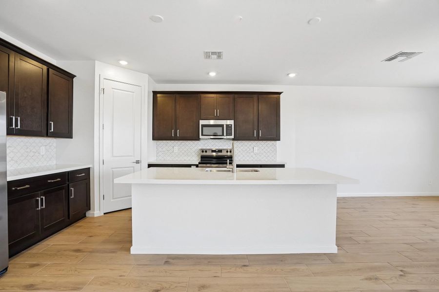 Kitchen with Roosevelt Finishes