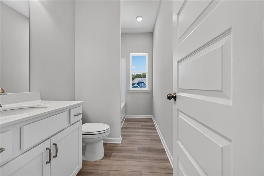 Furnished interior view inside a new home in North Haven, Rome (Image 8).