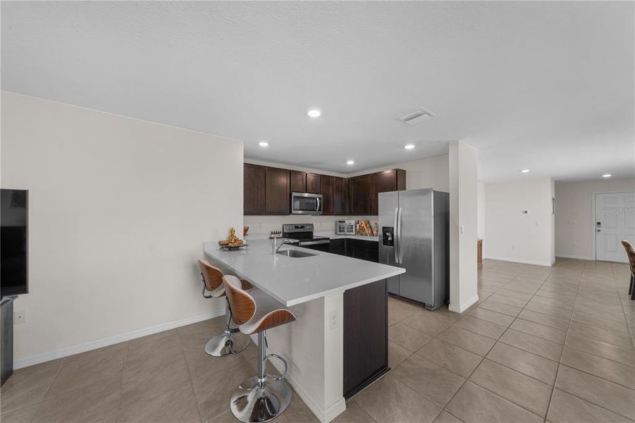 Furnished interior view inside a new home in Avalon Woods, Newberry (Image 41).