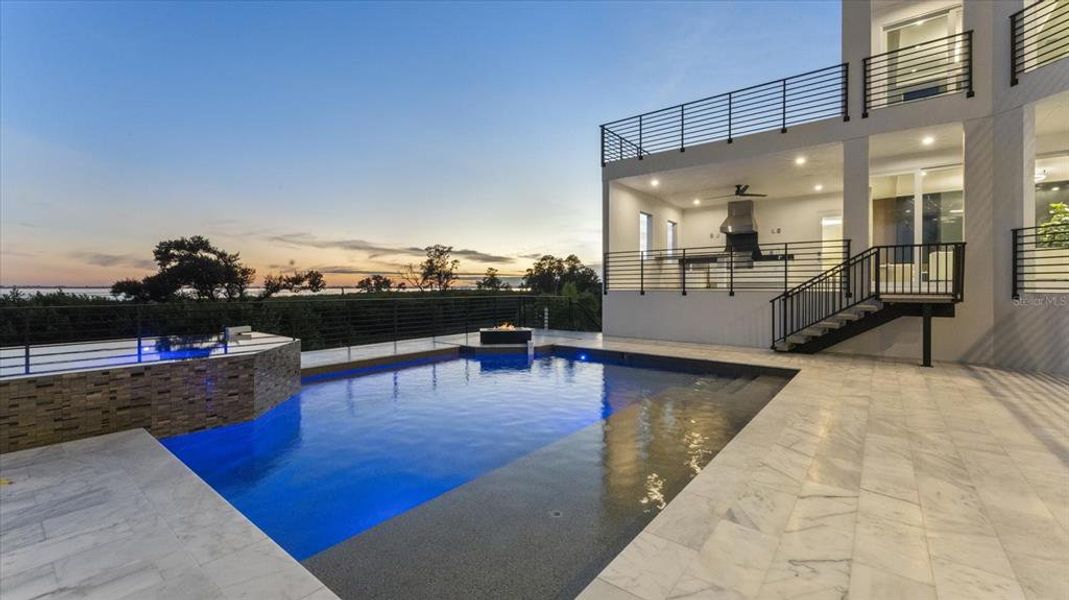 Exterior details and patio area of a home in Legends Bay, Bradenton (Image 33).