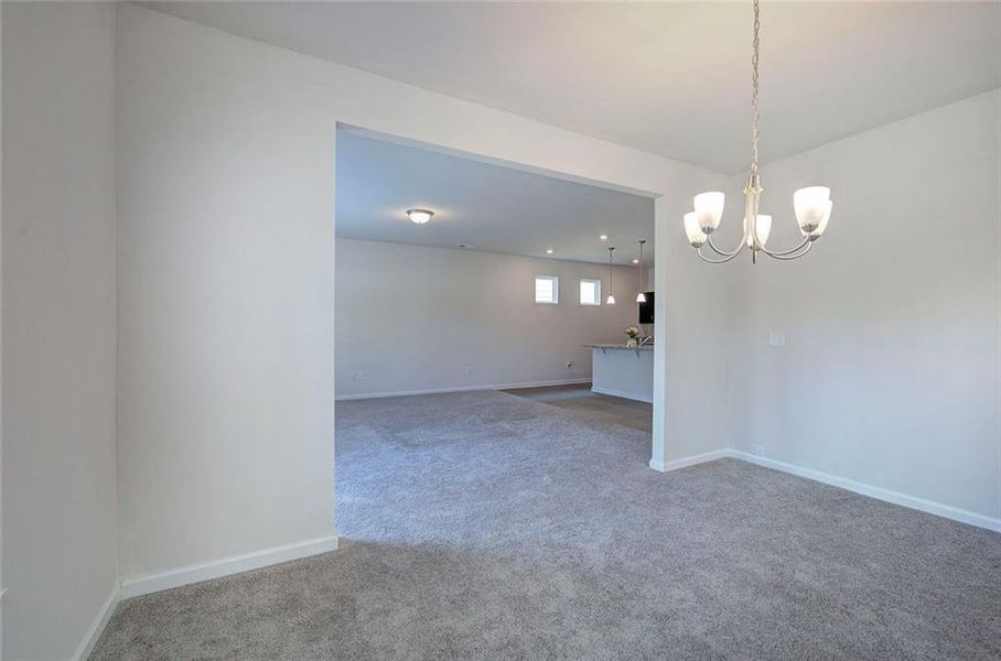 Spacious, unfurnished interior of a new home in , Cartersville (Image 28).