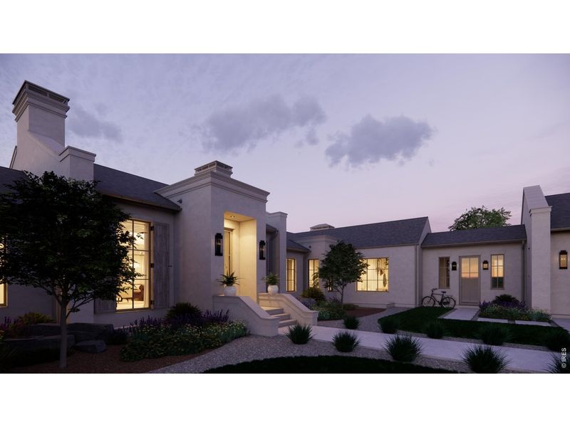 Front exterior of a new home in , Fort Collins, CO, highlighting curb appeal (Image 25).