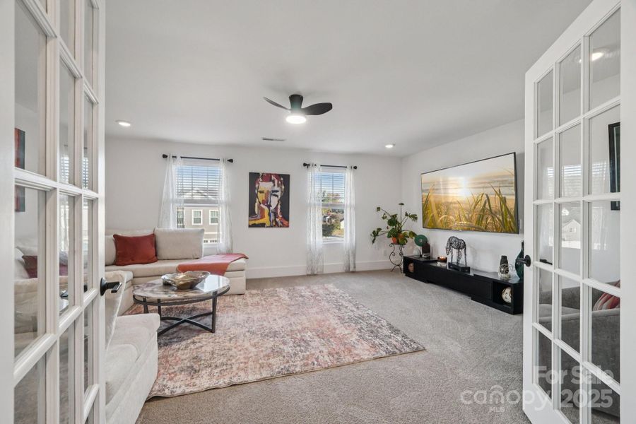 Furnished interior view inside a new home in Lowell Woods, Lowell (Image 9).