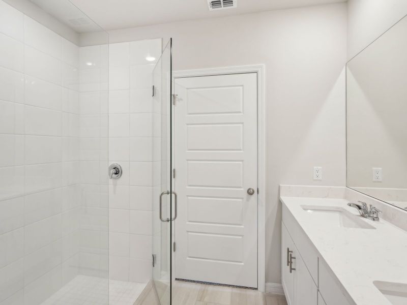Furnished interior view inside a new home in Crescent Lakes - Premier Series, Punta Gorda (Image 8).