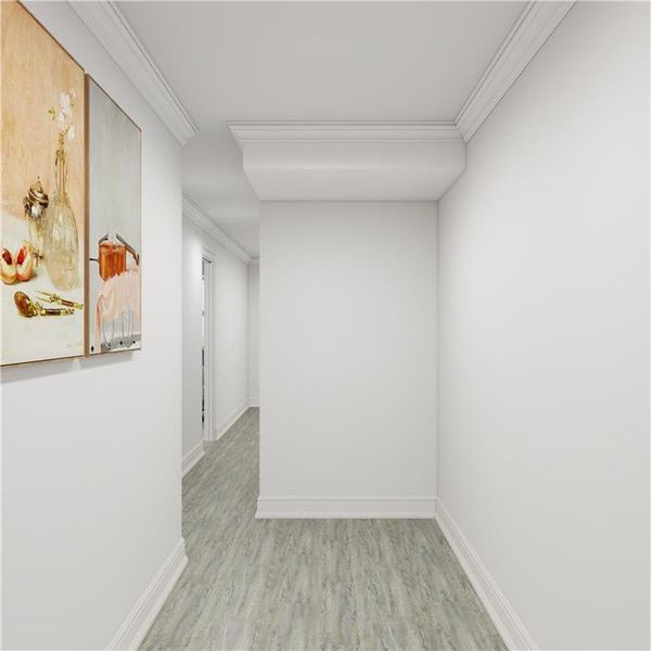 Furnished interior view inside a new home in , Cumming (Image 12).