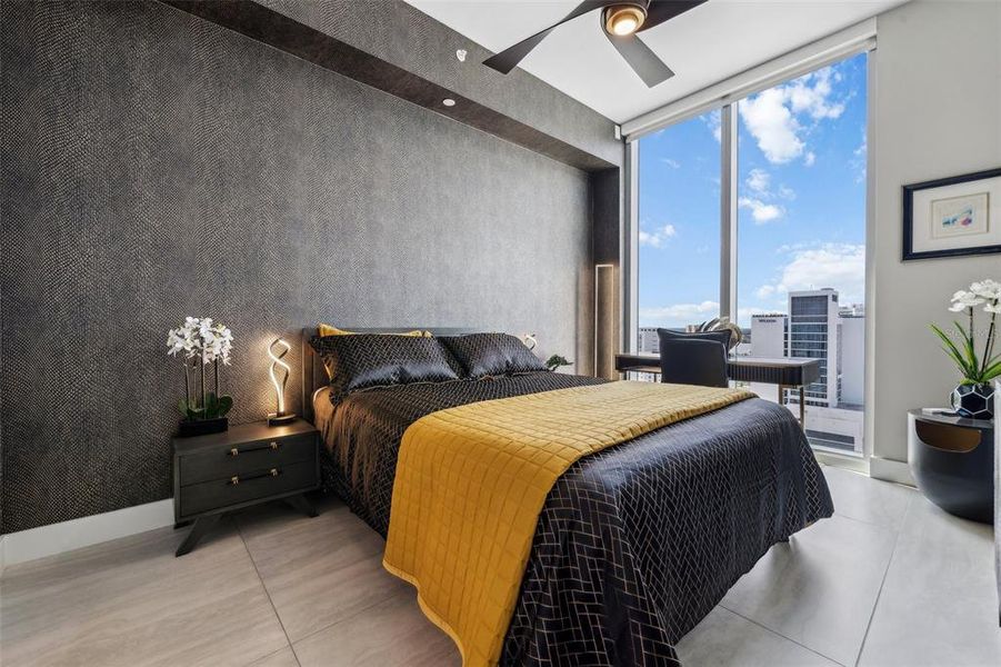 Furnished interior view inside a new home in , Sarasota (Image 60).