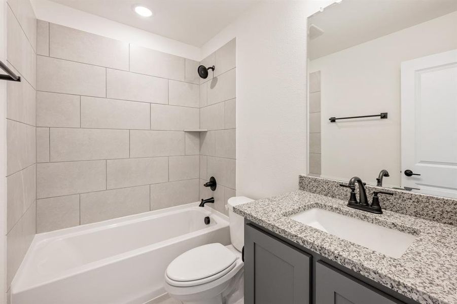 Furnished interior view inside a new home in Bear Creek Classic 60, Lavon (Image 7). Furnished interior view inside a new home in Bear Creek Classic 60, Lavon (Image 7).