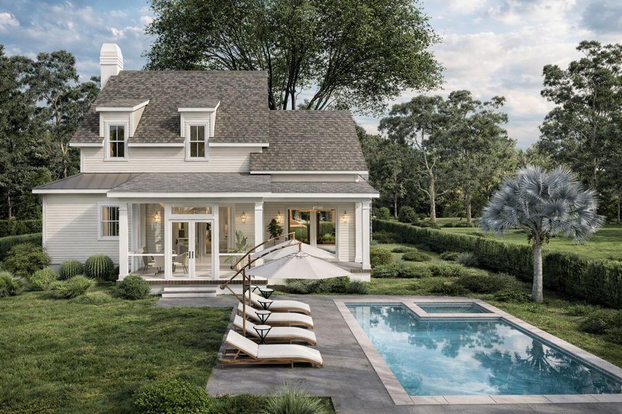 Exterior details and patio area of a home in , Mount Pleasant (Image 4).