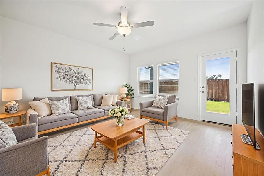 Photo is not of the actual home, but is an inspirational photo of builder’s model home and may depict options, furnishings, and/or decorator features that are not included.