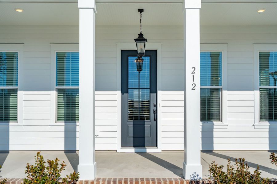 Representative exterior details of a home built from the Barclay by Homes by Dickerson in Nexton, Summerville (Image 3). Representative exterior details of a home built from the Barclay by Homes by Dickerson in Nexton, Summerville (Image 3).