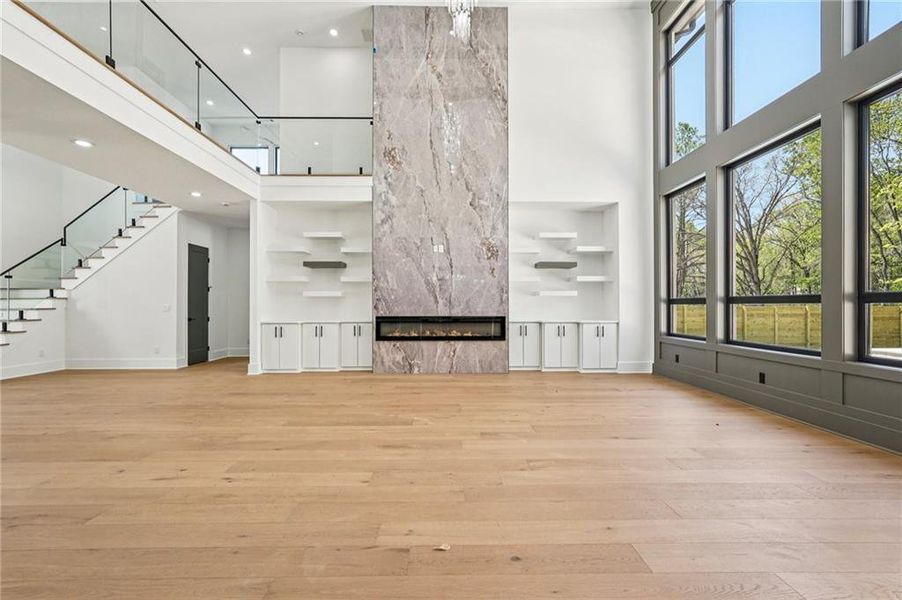 Spacious, unfurnished interior of a new home in , Sugar Hill (Image 59).