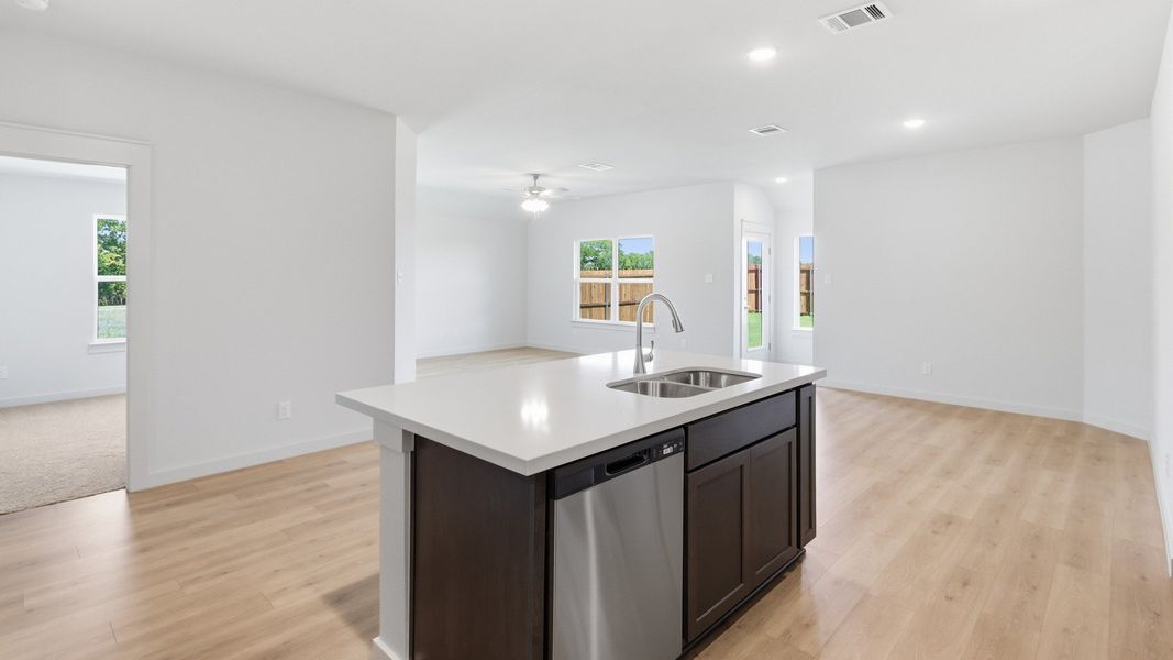 Furnished interior view inside a new home in Morningside, Farmersville (Image 30).