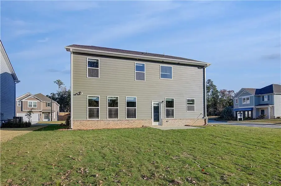 Exterior details and patio area of a home in Westminster, Covington (Image 3).