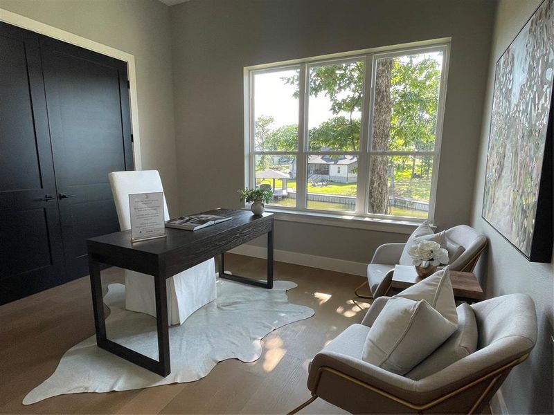 staged as an office also great Bunk Room