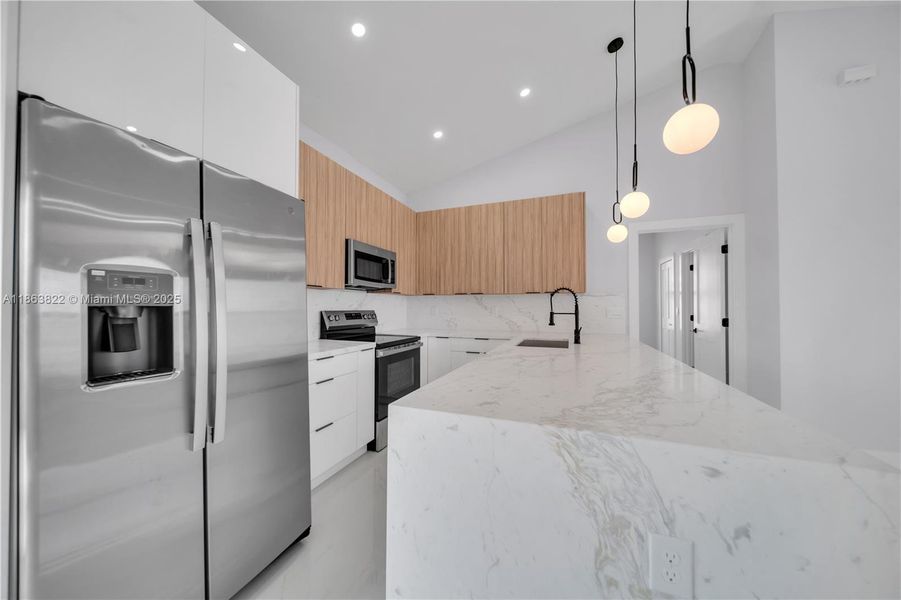 Furnished interior view inside a new home in , Cape Coral (Image 10). Furnished interior view inside a new home in , Cape Coral (Image 10).