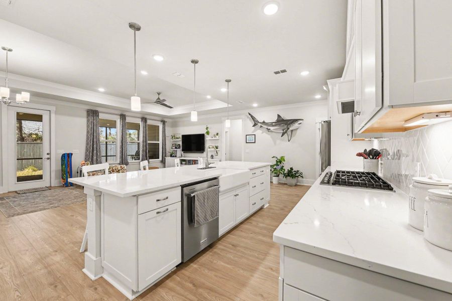 Furnished interior view inside a new home in , Johns Island (Image 29).