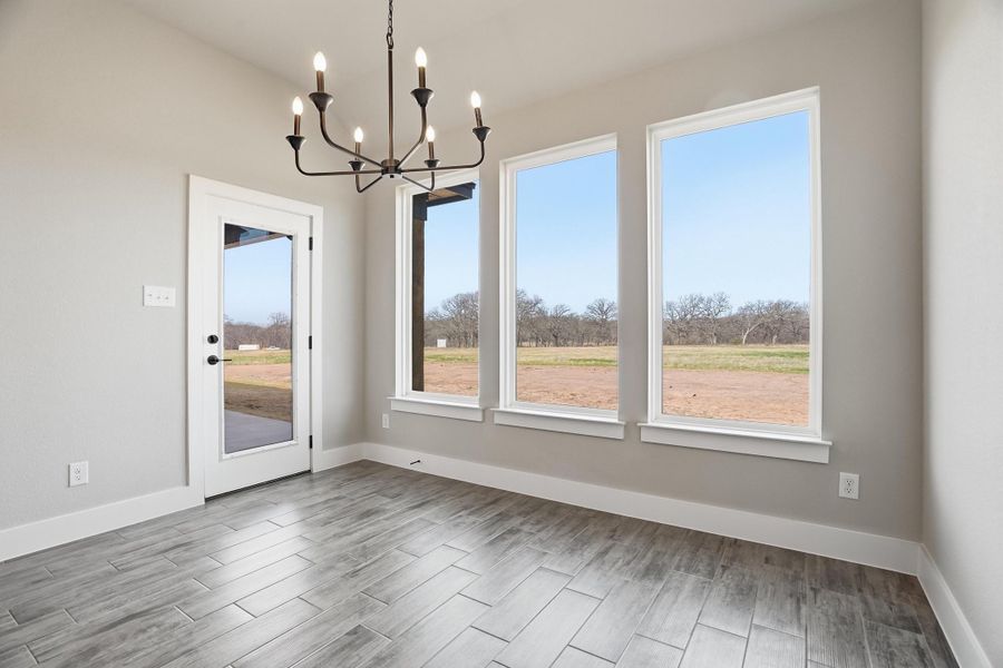Spacious, unfurnished interior of a new home in Taylor Ranch, Springtown (Image 20).