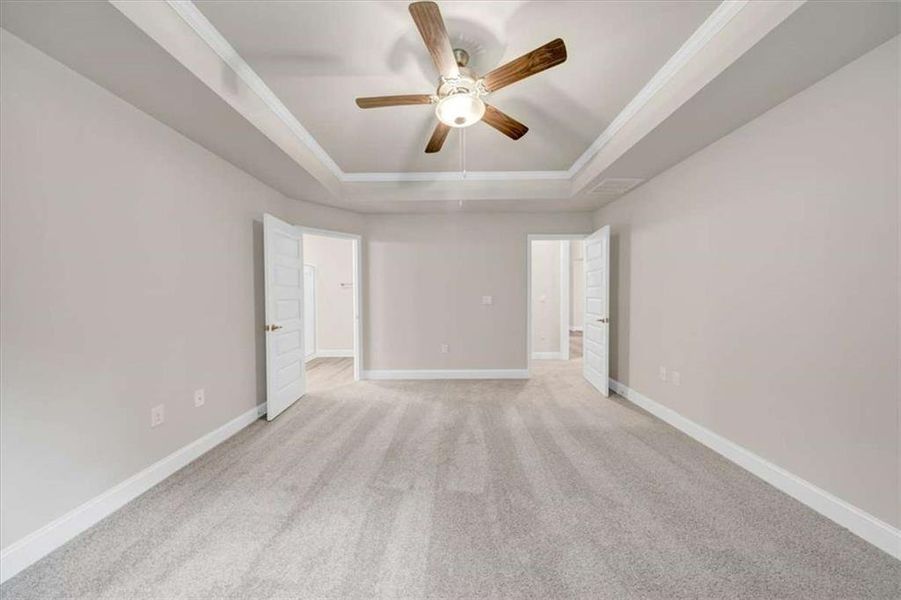 Spacious, unfurnished interior of a new home in Scarlett Place, Bowdon (Image 31).