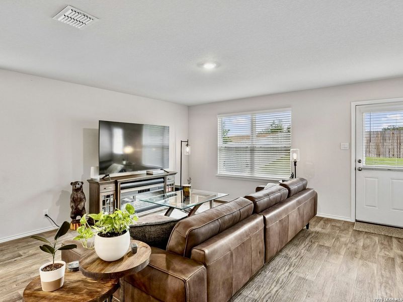 Furnished interior view inside a new home in , San Antonio (Image 8). Furnished interior view inside a new home in , San Antonio (Image 8).