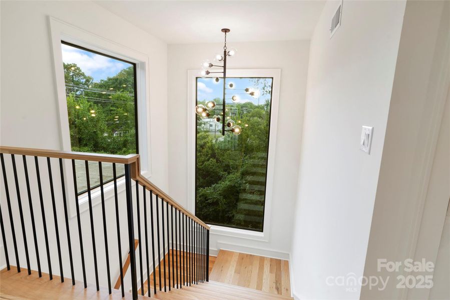 Furnished interior view inside a new home in , Charlotte (Image 25).
