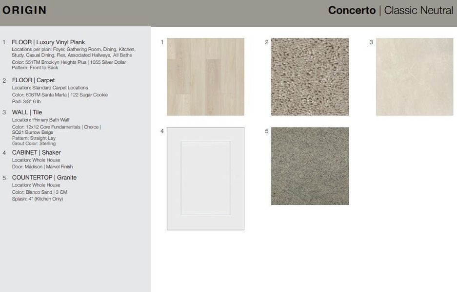 Design Selections. Home is under construction, selections subject to change. Design Selections. Home is under construction, selections subject to change.