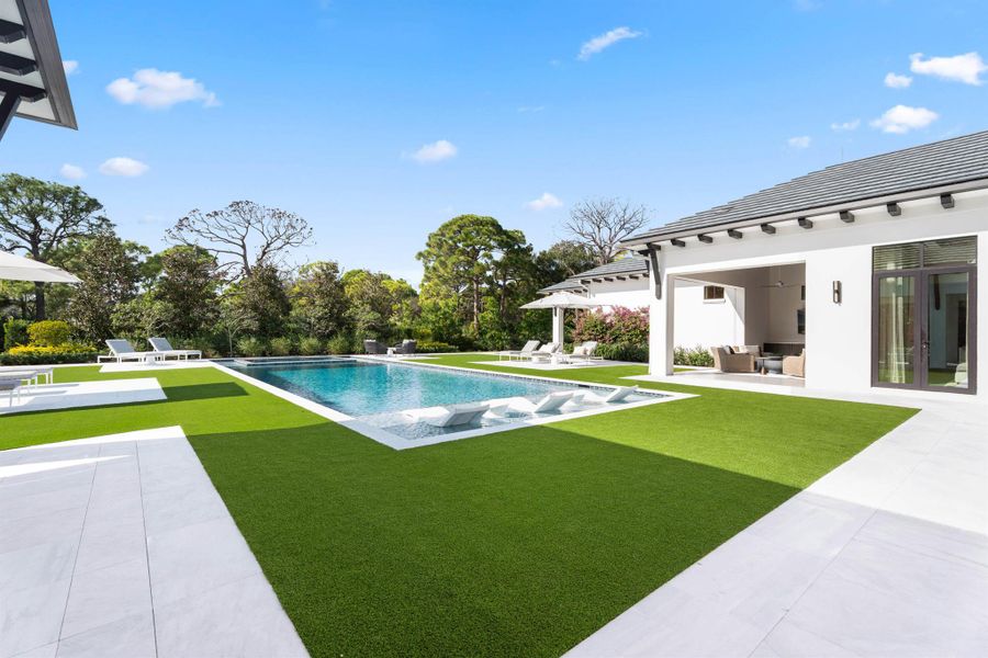 Exterior details and patio area of a home in , Jupiter (Image 37). Exterior details and patio area of a home in , Jupiter (Image 37).
