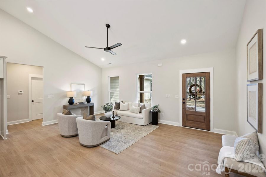 Furnished interior view inside a new home in , Lincolnton (Image 8).