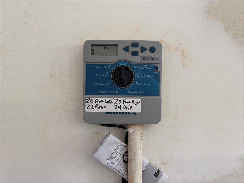 Essential smart irrigation system controls the out Essential smart irrigation system controls the out