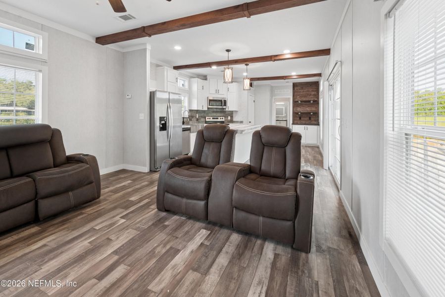 Furnished interior view inside a new home in , Gainesville (Image 8).