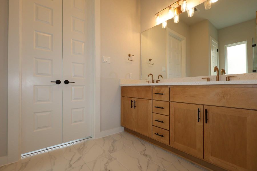 Furnished interior view inside a new home in Homestead at Old Settlers Park, Round Rock (Image 10).