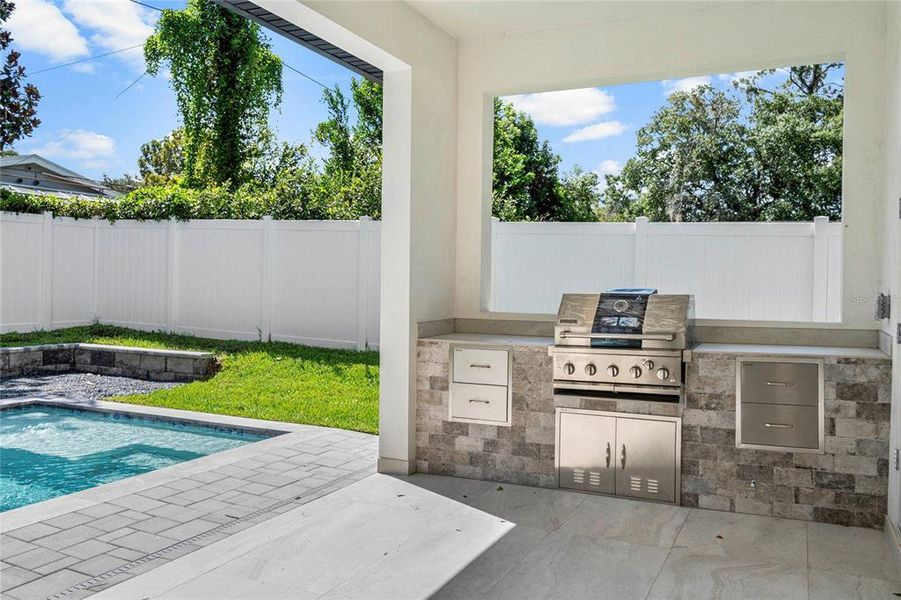 Exterior details and patio area of a home in , Winter Park (Image 37).